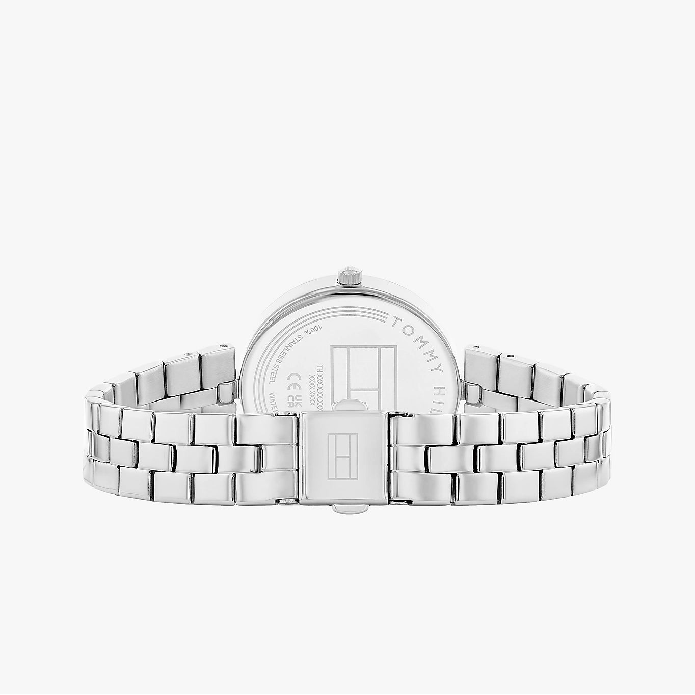 TOMMY HILFIGER LADIES STAINLESS STEEL WATCH