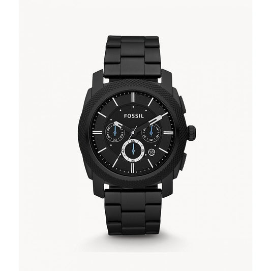 Machine Chronograph Black Stainless Steel Watch