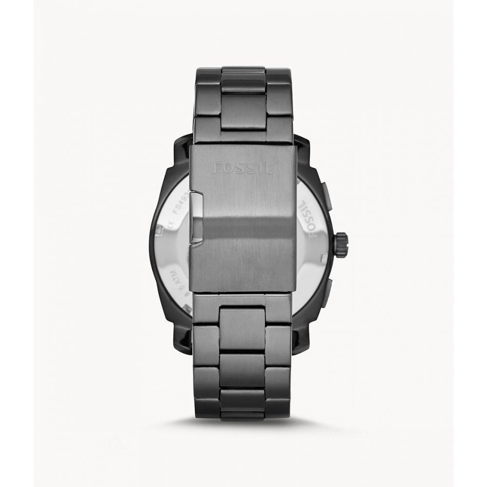 Machine Chronograph Smoke Stainless Steel Watch