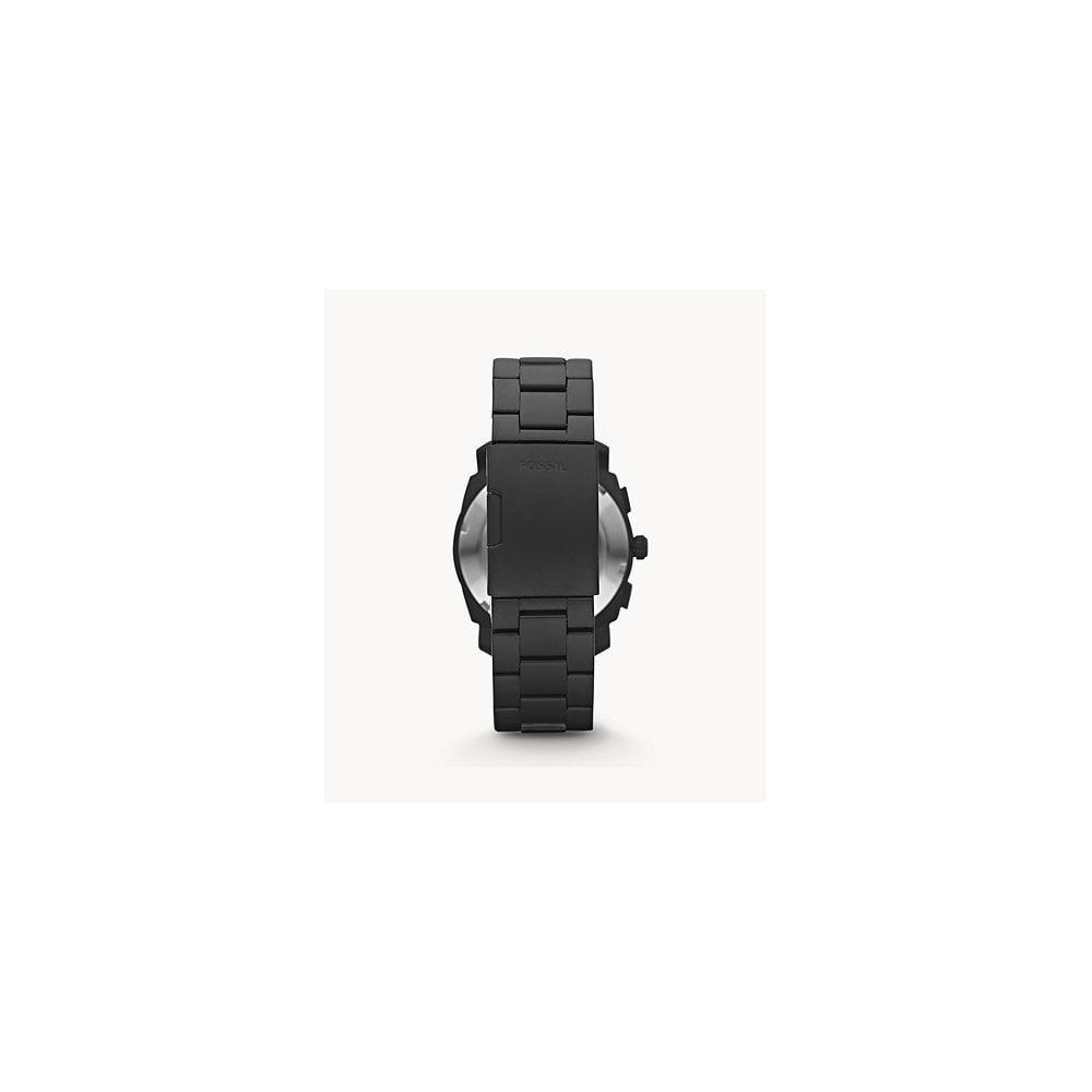 Machine Mid-Size Chronograph Black Stainless Steel Watch