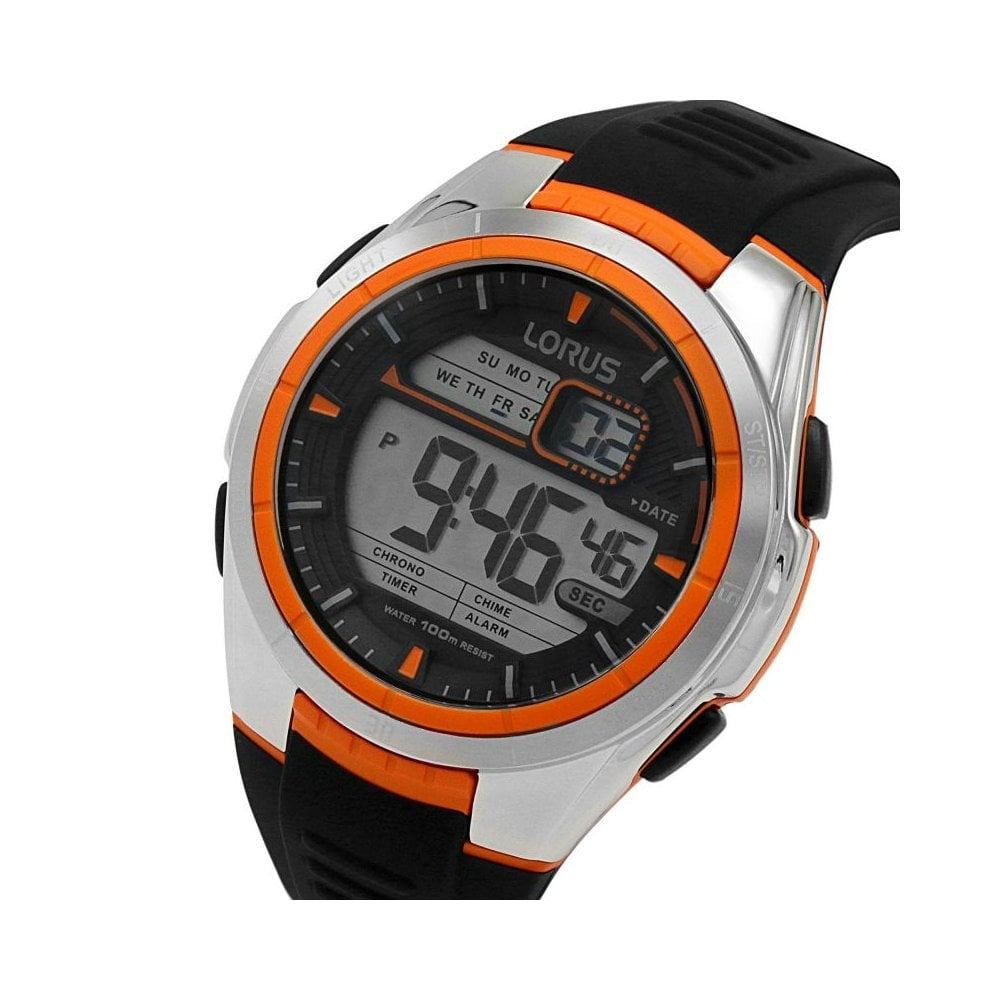 Mens Lorus Alarm Chronograph Watch