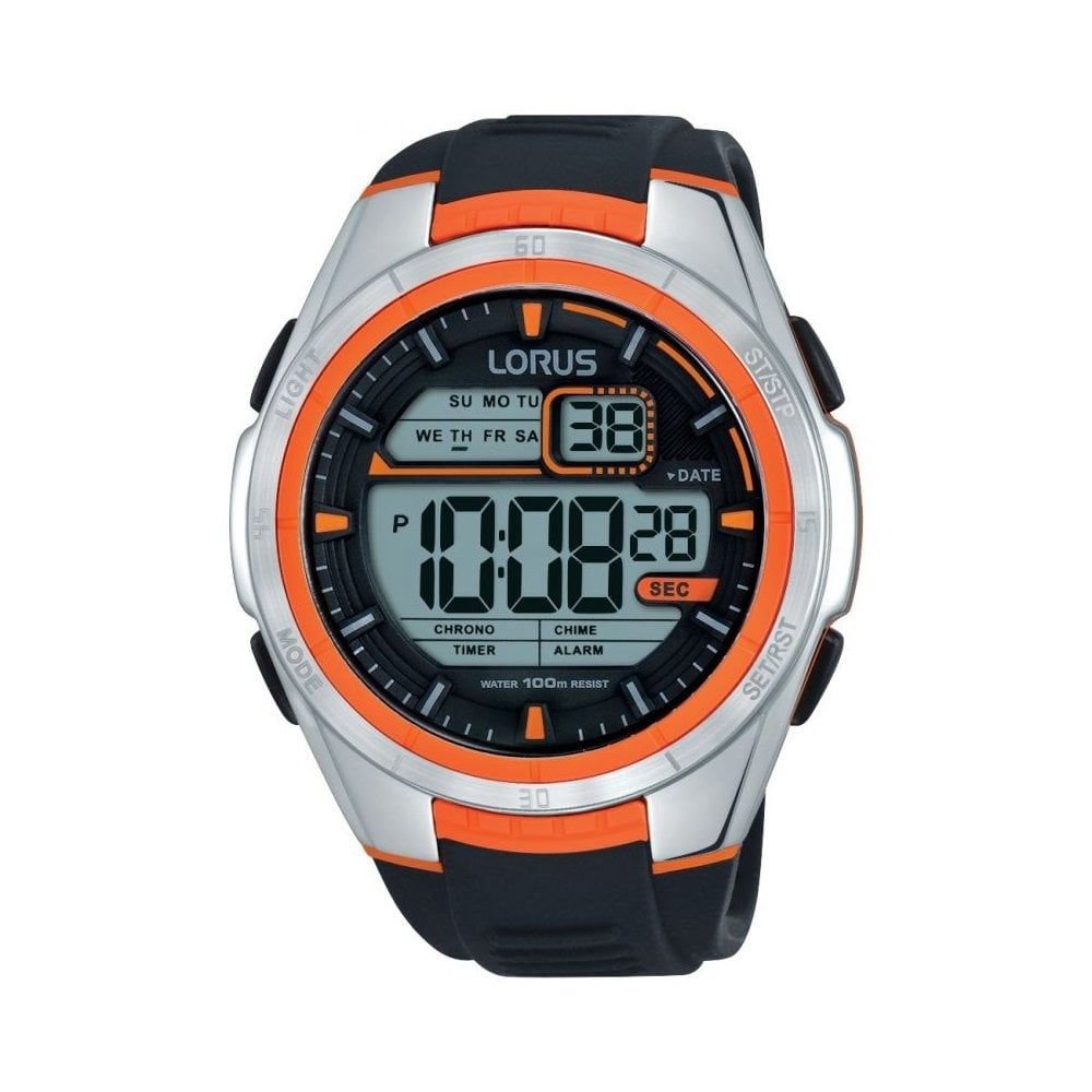 Mens Lorus Alarm Chronograph Watch