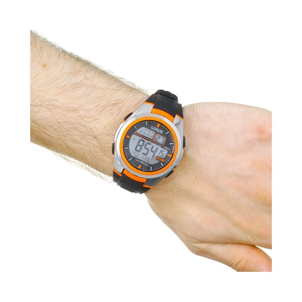 Mens Lorus Alarm Chronograph Watch