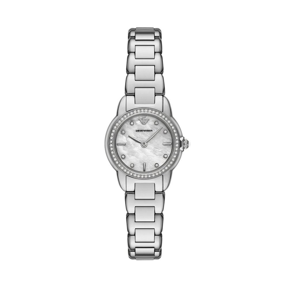 Mia, Mother of Pearl Dial, Ladies Stainless Steel Watch