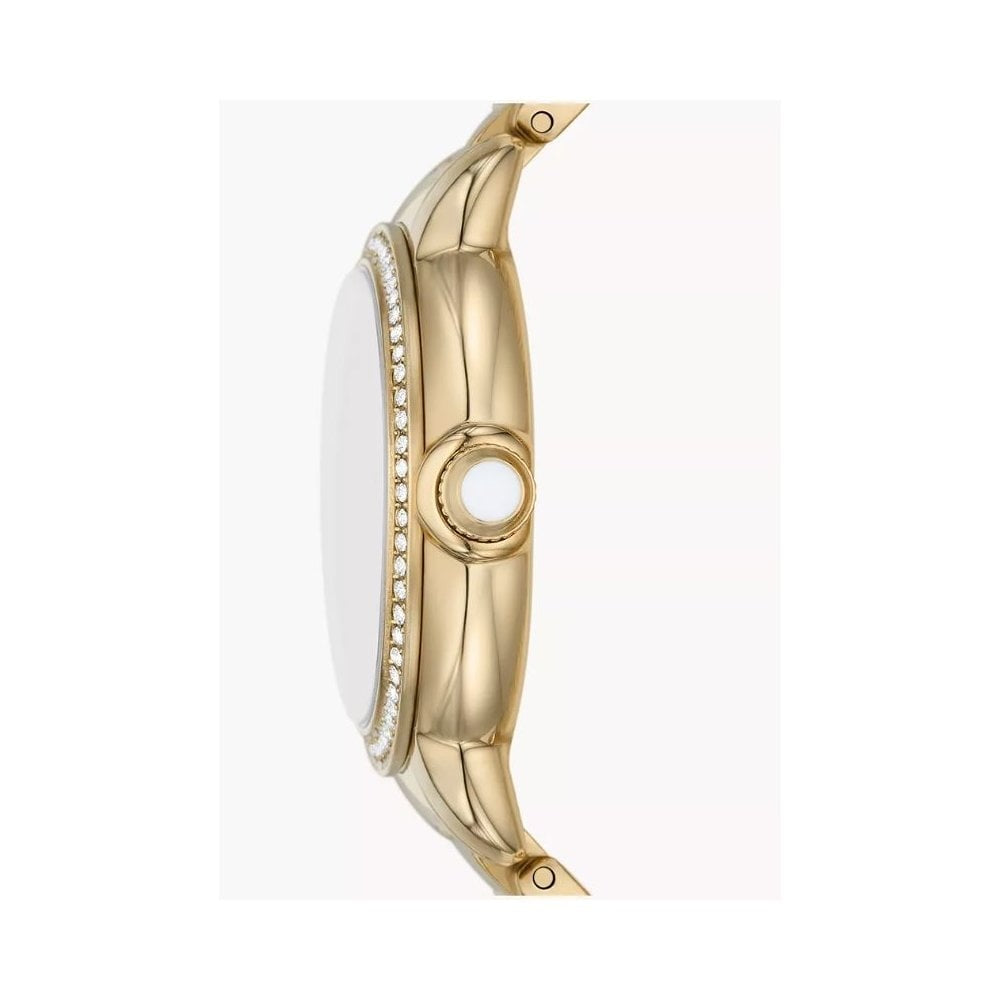 Mia, Three-Hand, Ladies Gold-Tone Stainless Steel Watch