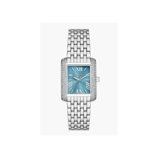 Michael Kors Emery, Three-Hand, Light Blue Dial, Ladies Stainless Steel Watch