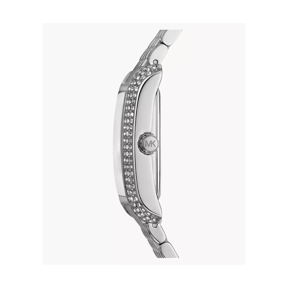 Michael Kors Emery, Three-Hand, Light Blue Dial, Ladies Stainless Steel Watch