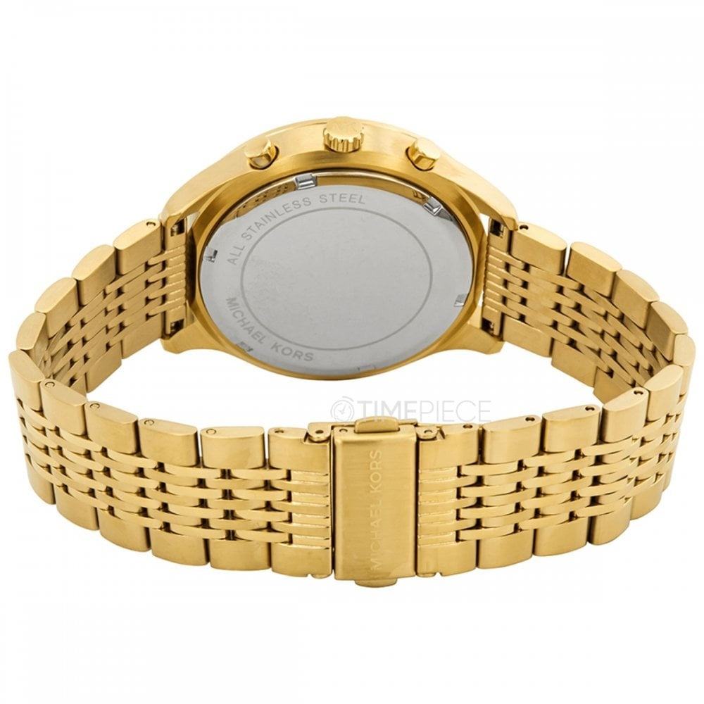 Michael Kors Merrick Gold Tone Bracelet Watch