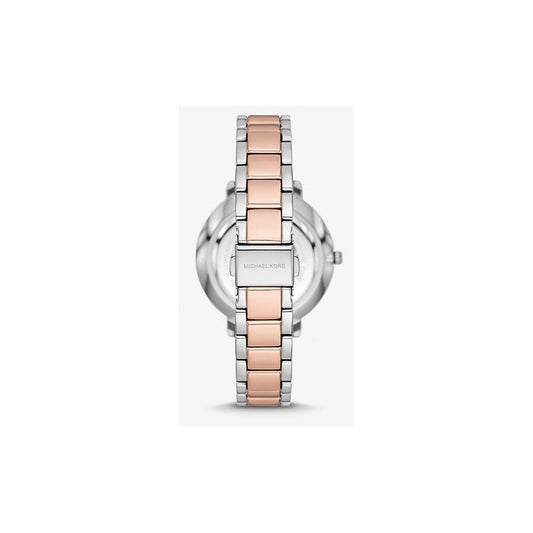 Michael Kors Pyper, Three-Hand, Two-Toned Ladies Stainless Steel Watch