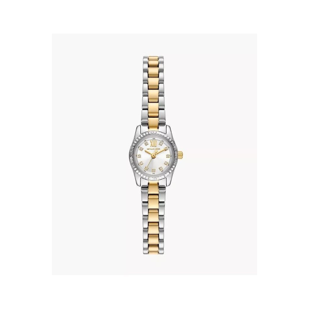 Micro Lexington, Pavé, Ladies Two-Toned Stainless Steel Watch