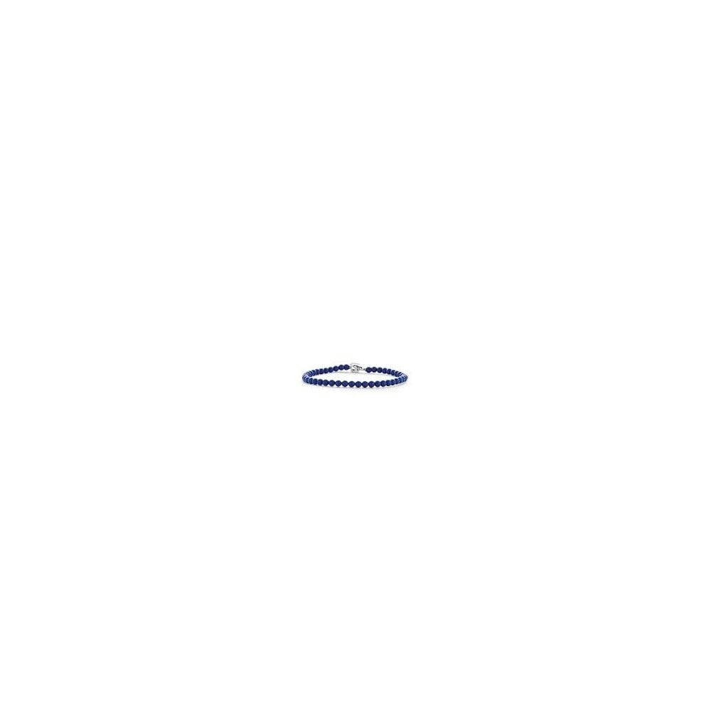 Milano Sterling Silver dark blue bracelet