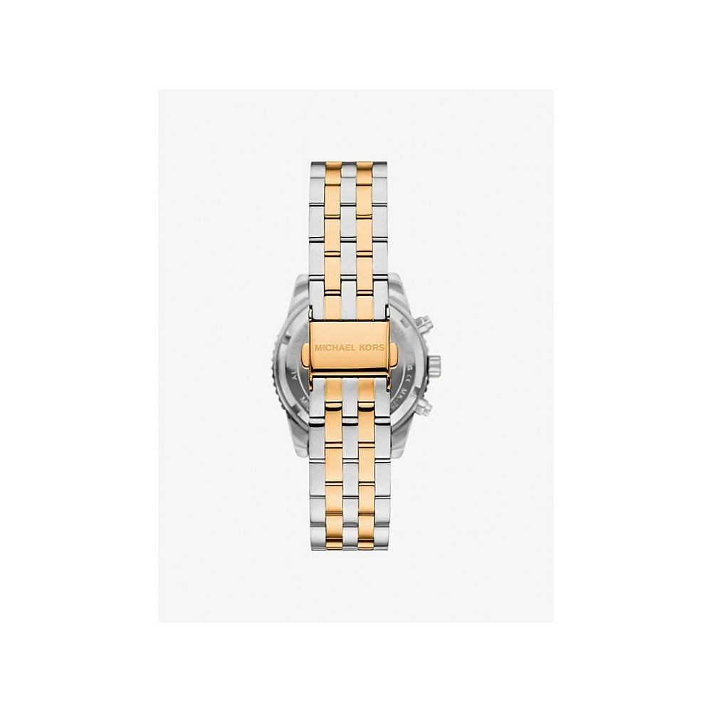 Mini Ritz, Chronograph, Pavé, Ladies Two-Tone Stainless Steel Watch