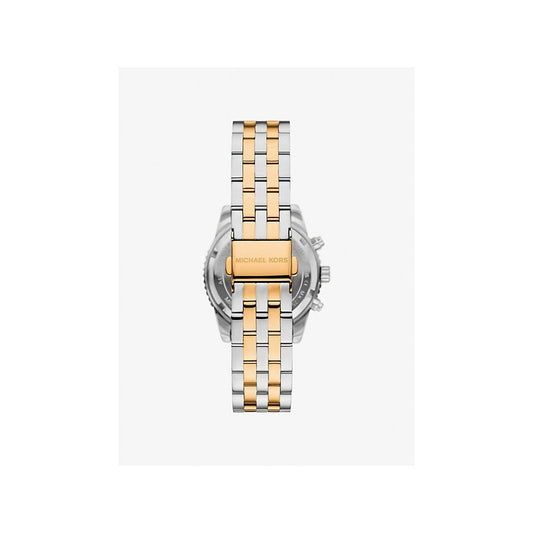 Mini Ritz, Chronograph, Pavé, Ladies Two-Tone Stainless Steel Watch