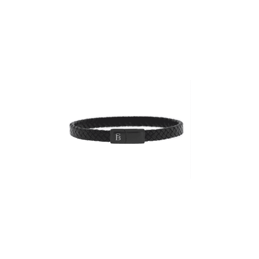 NATURAL NED BLACK EDITION 6MM BLACK ONYX GEMSTONE BRACELET