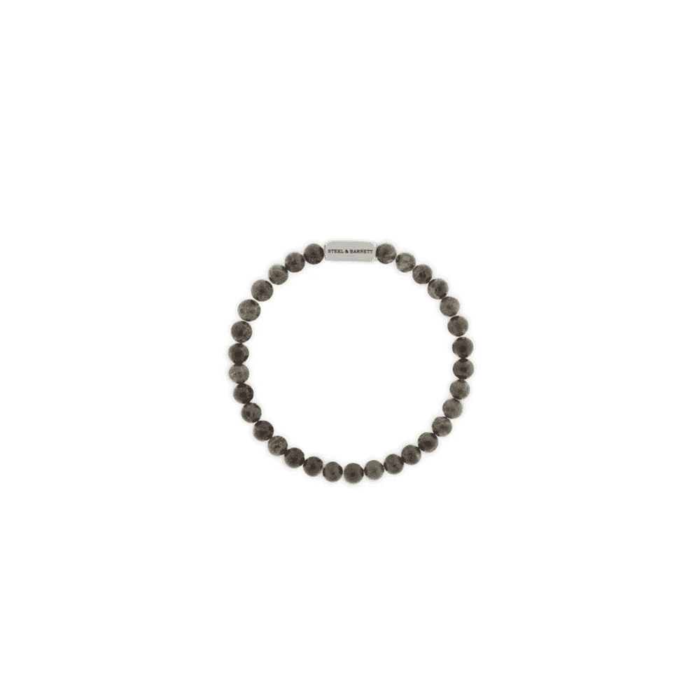 NATURAL NED DRAGON BLOOD 6MM ROUND GEMSTONE BRACELET