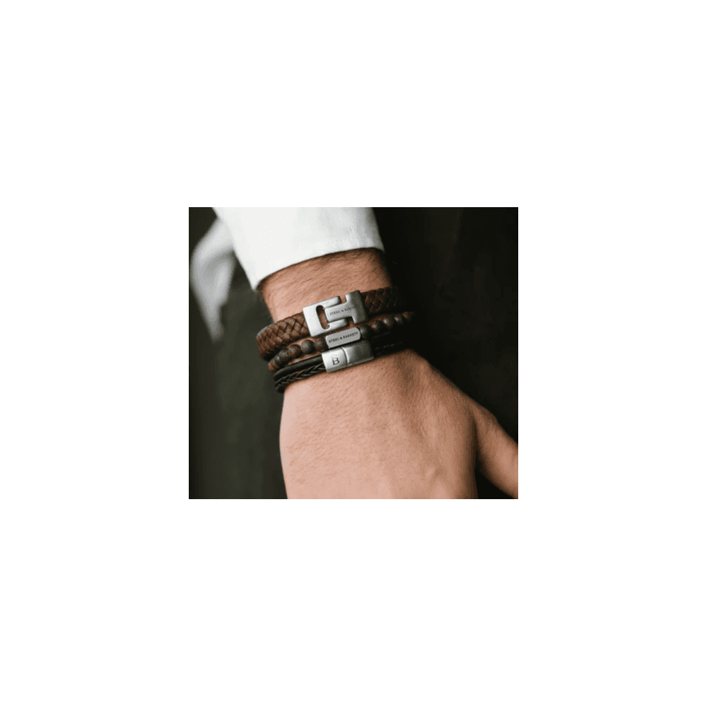 NATURAL NED MATTE BRONZITE 6MM ROUND GEMSTONE BRACELET