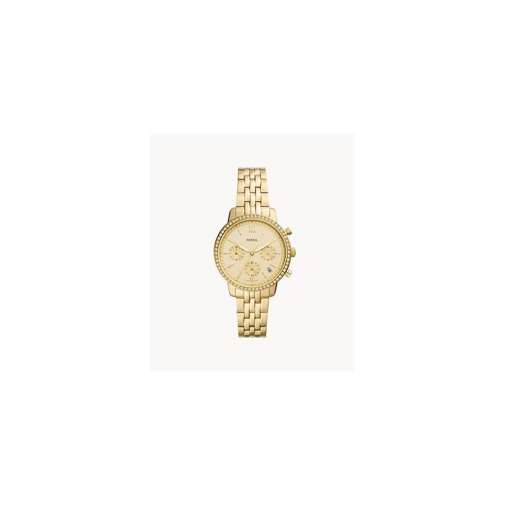NEUTRA CHRONOGRAPH GOLD TONE STAINLESS STEEL WATCH