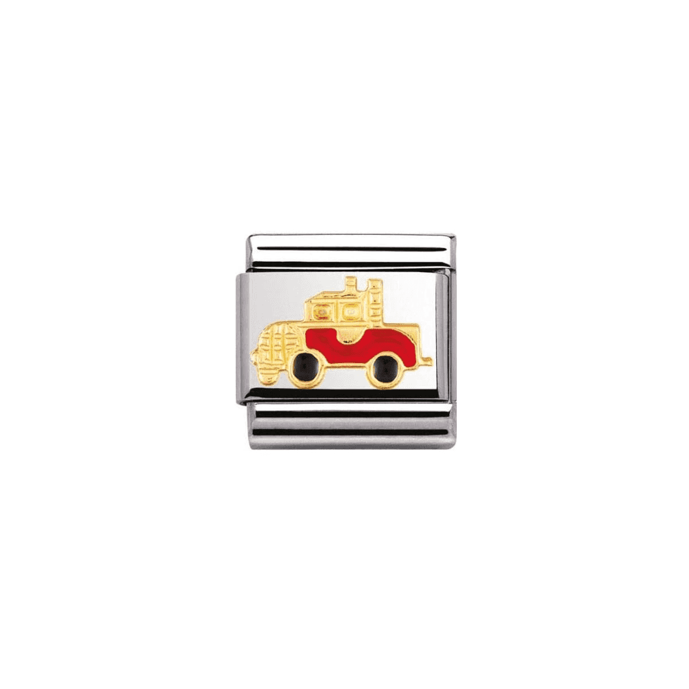 NOMINATION FIRE TRUCK CHARM