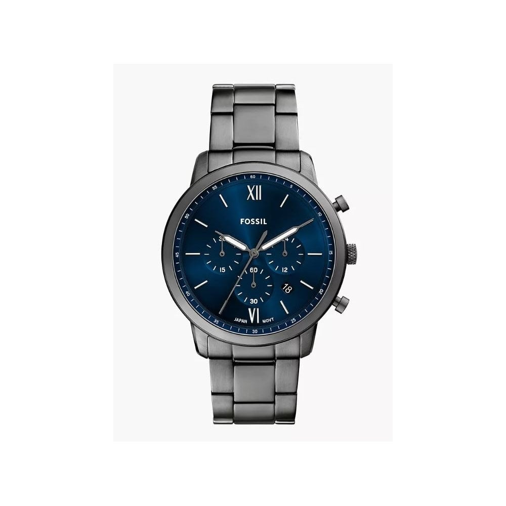 Neutra, Chronograph, Gents Smoke Stainless Steel Watch