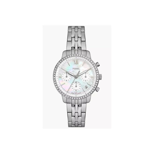 Neutra Chronograph, Mother of Pearl Dial, Ladies Stainless Steel Watch