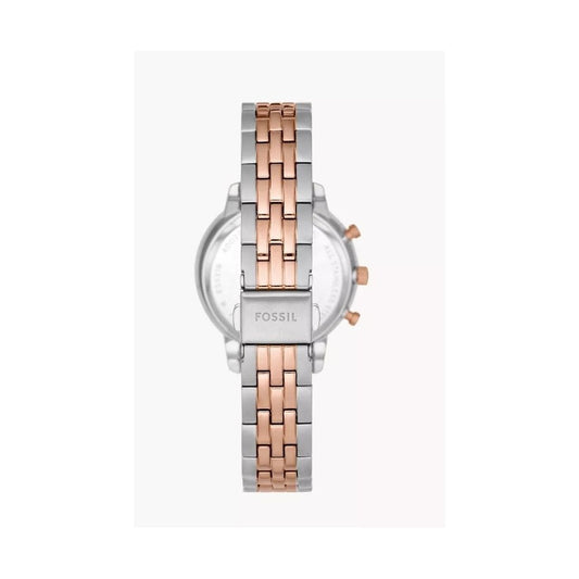 Neutra Chronograph, Two-Tone, Mother of Pearl Dial, Ladies Stainless Steel Watch