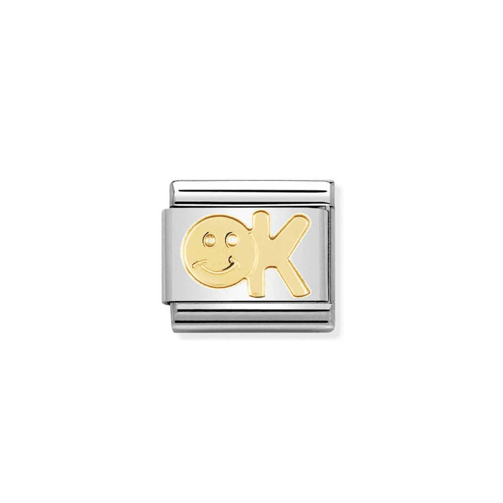 Nomination Gold OK Charm
