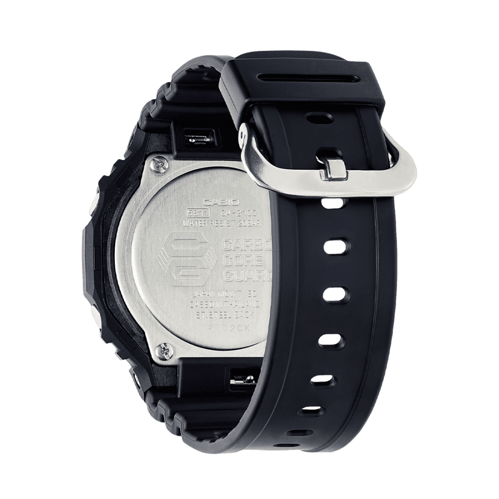 OCTAGON SERIES G-SHOCK WATCH WITH BLACK RESIN STRAP