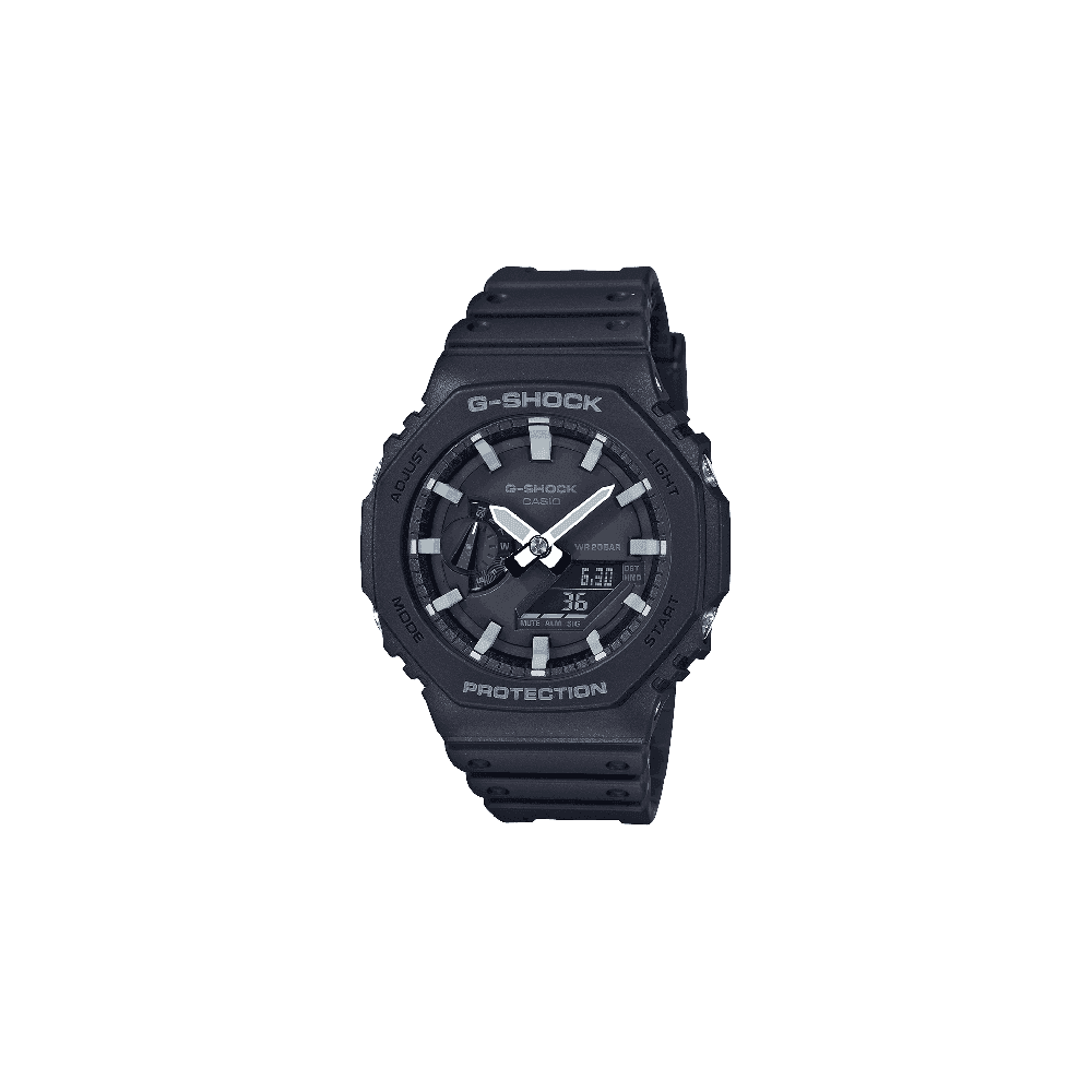 OCTAGON SERIES G-SHOCK WATCH WITH BLACK RESIN STRAP
