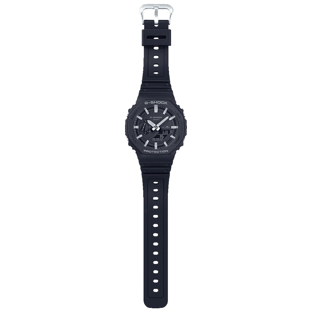 OCTAGON SERIES G-SHOCK WATCH WITH BLACK RESIN STRAP