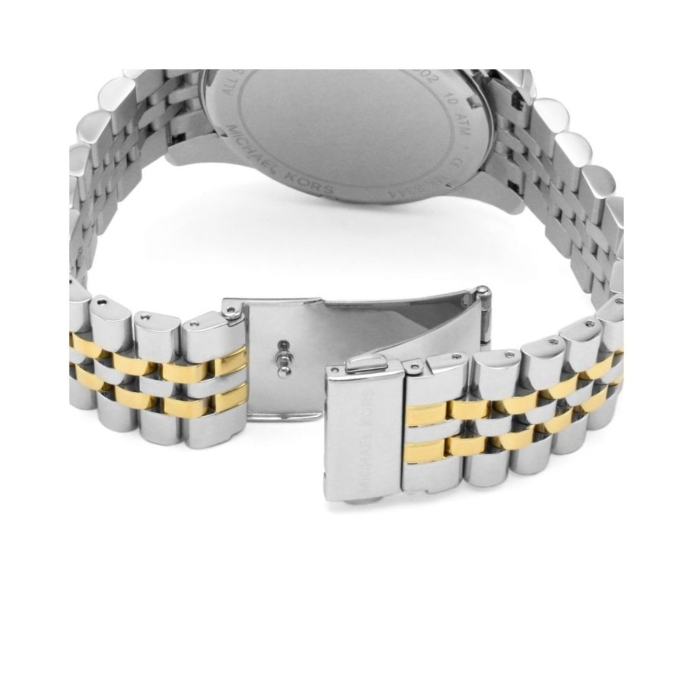 OVERSIZED LEXINGTON TWO-TONE WATCH