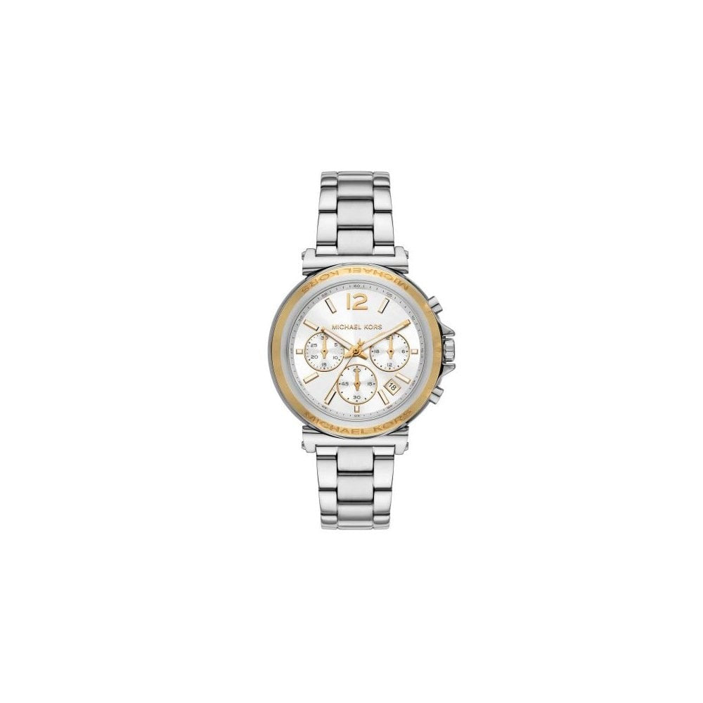 Oversized Maren, Chronograph, Ladies Two-tone Stainless Steel Watch