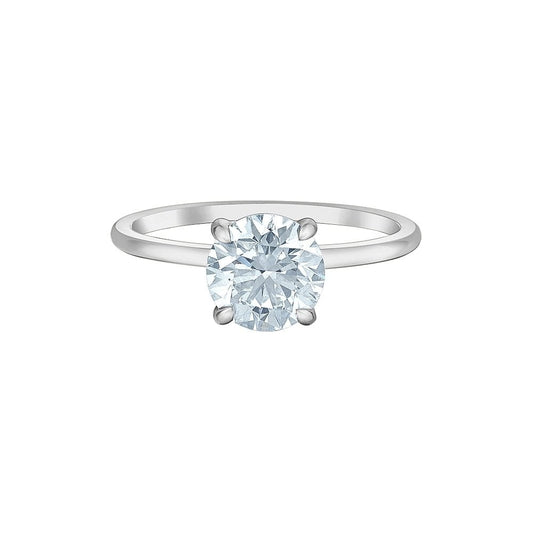 PLATINUM 1.50CT LAB DIAMOND SOLITAIRE ENGAGEMENT RING