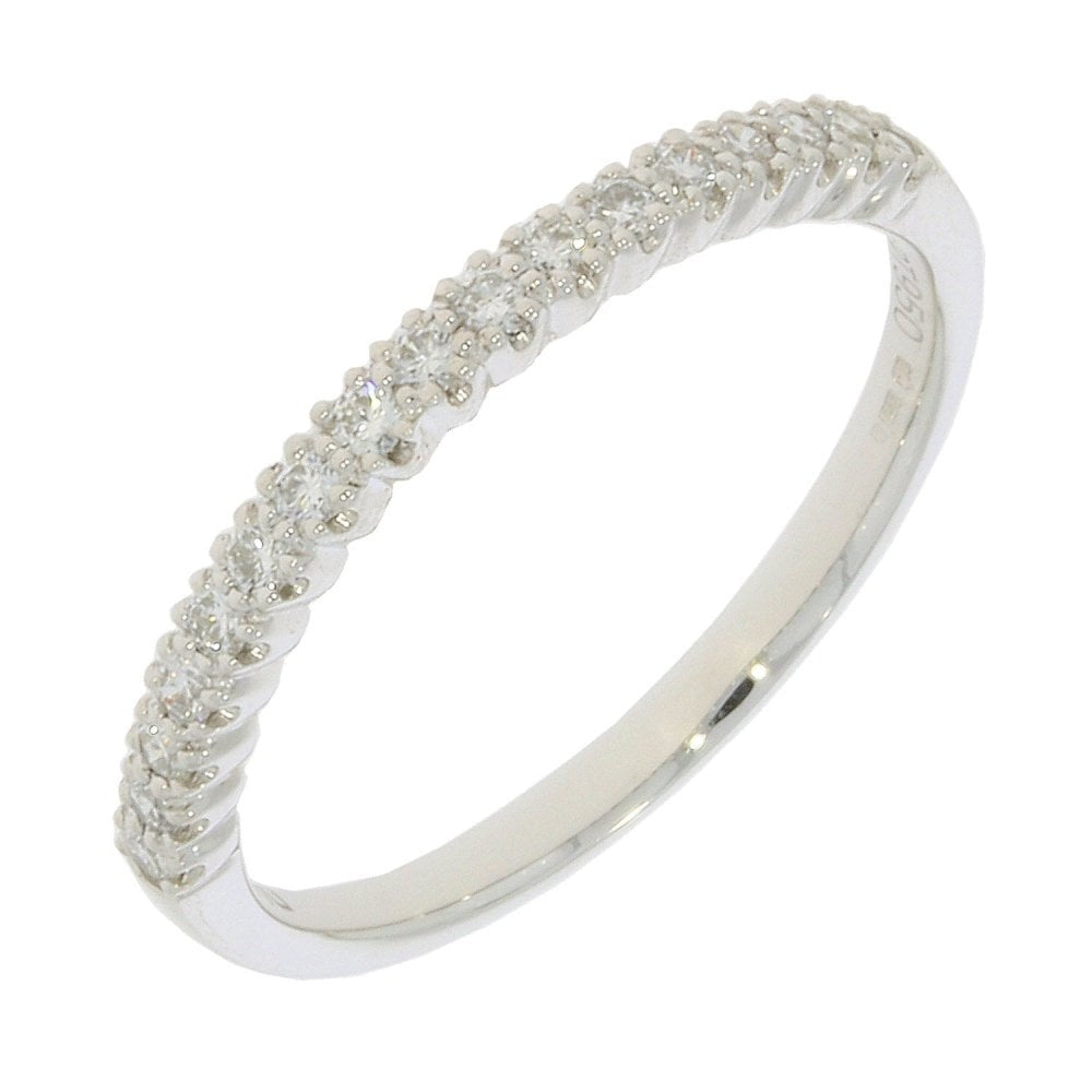 PLATNIUM DIAMOND BAND 0.25CT