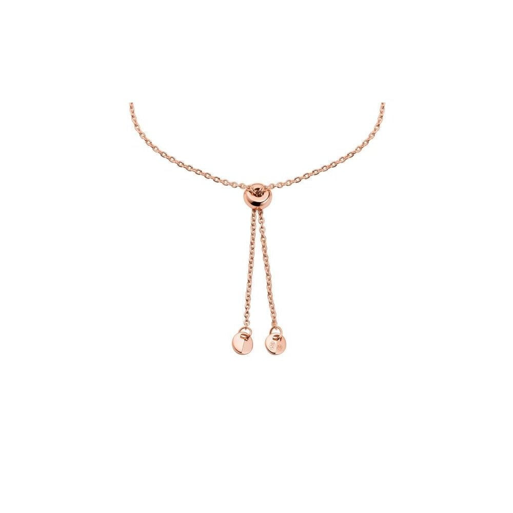 PREMIUM ROSE GOLD MORGANITE HEART ADJUSTABLE BRACELET