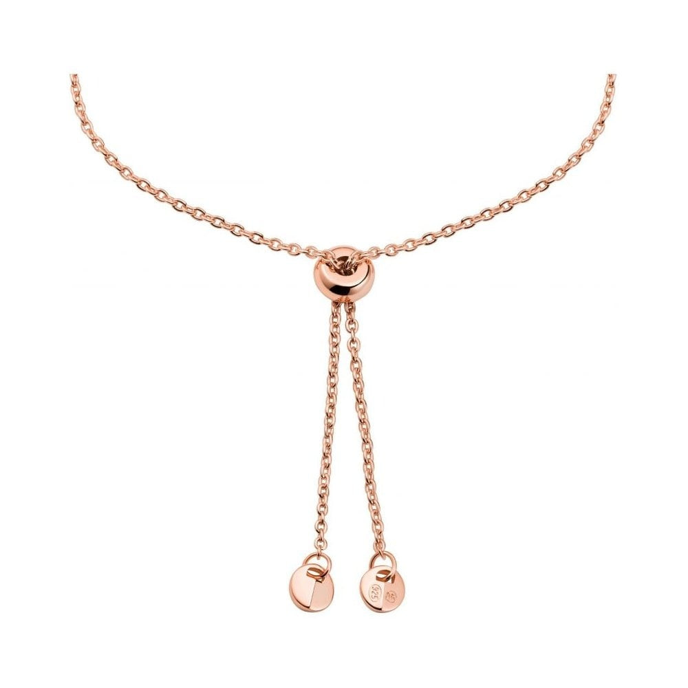 PREMIUM ROSE GOLD MORGANITE HEART ADJUSTABLE BRACELET