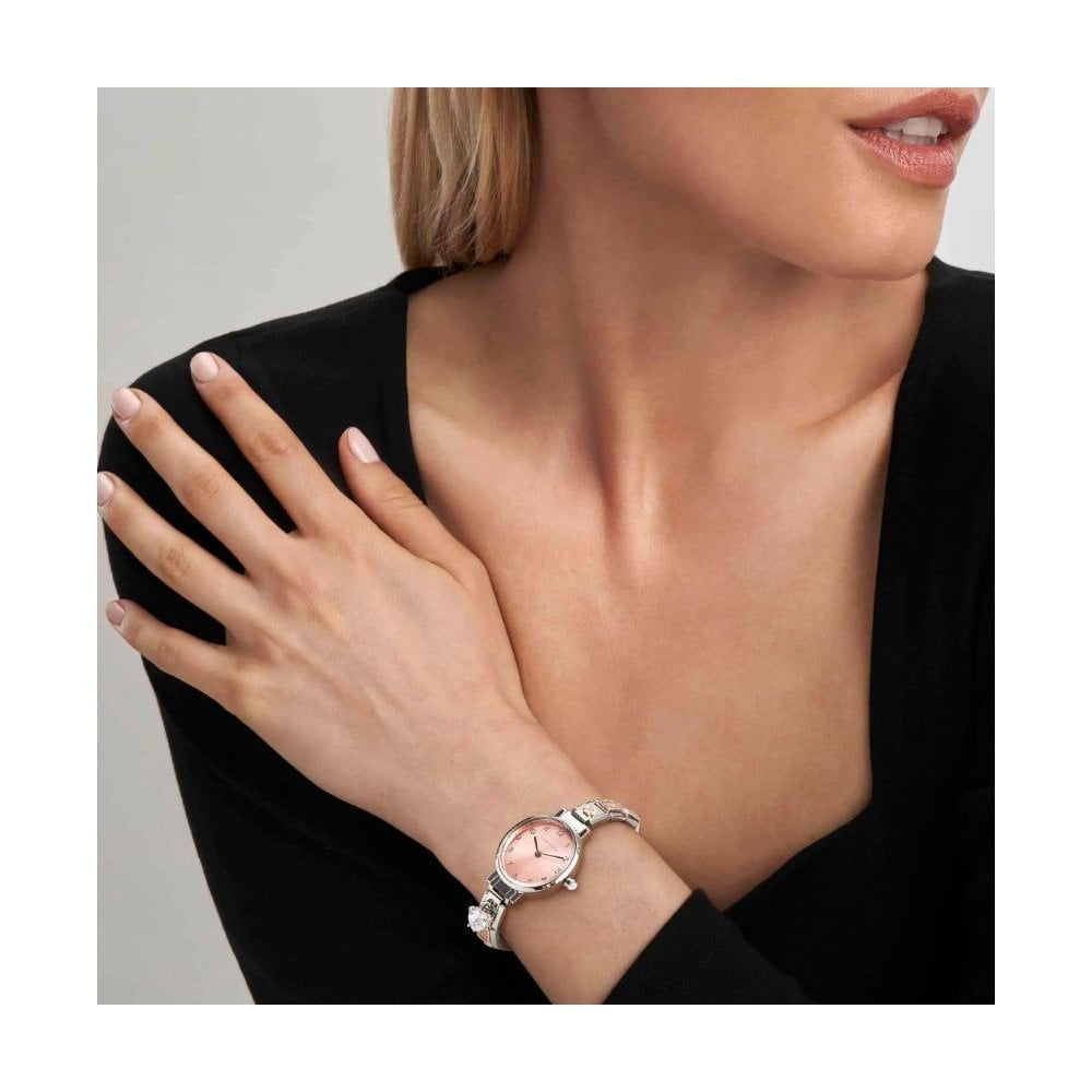 Paris Oval watch Sunray Pink dial