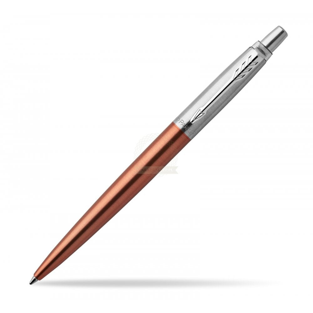 Parker Jotter Chelsea Orange Chrome Colour Trim Ballpoint Pen 