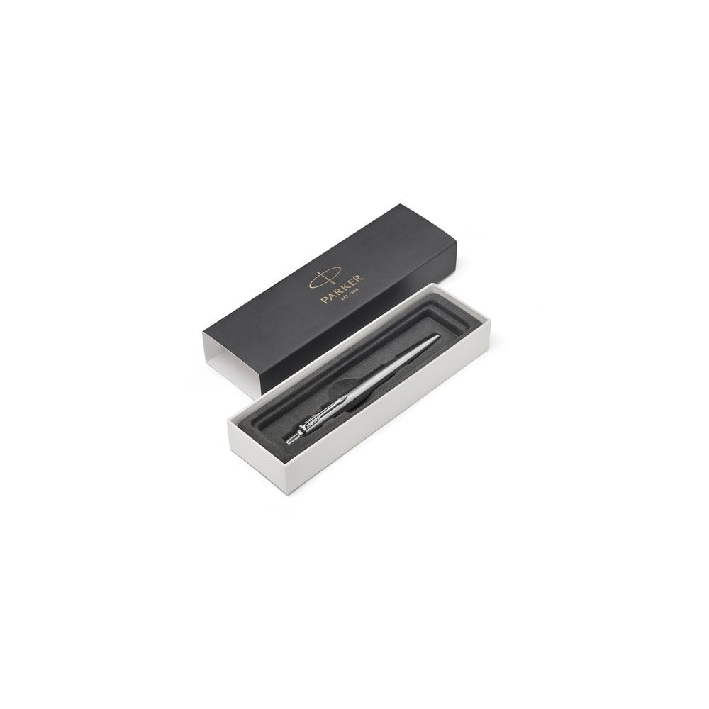 Parker Jotter Stainless Steel Chrome Colour Trim Ballpoint Pen 