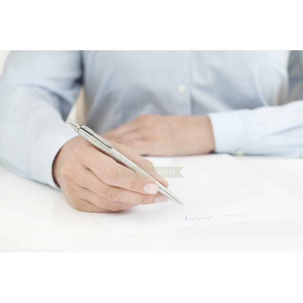 Parker Jotter Stainless Steel Chrome Colour Trim Ballpoint Pen 