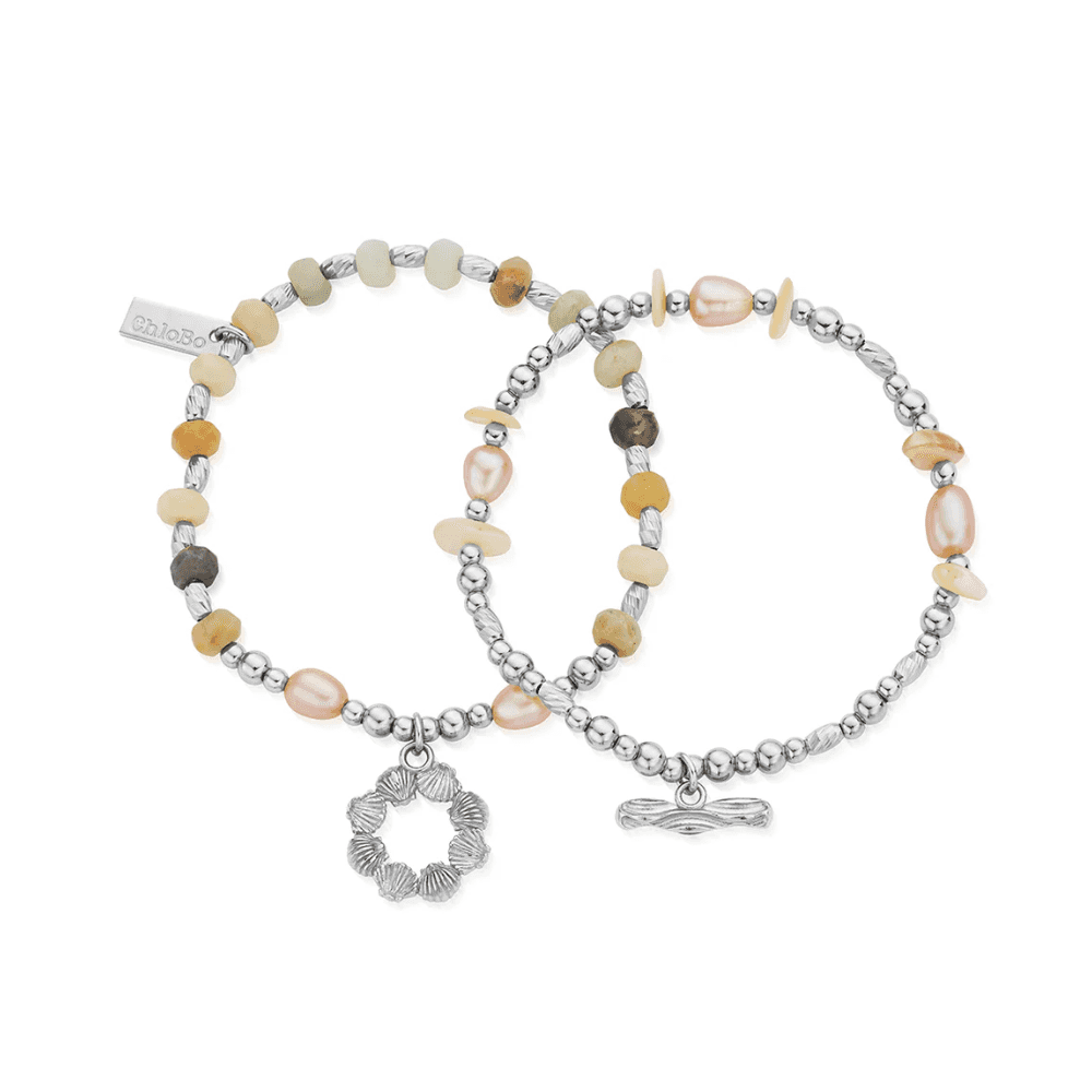 Peace & Balance Set of 2 Bracelets