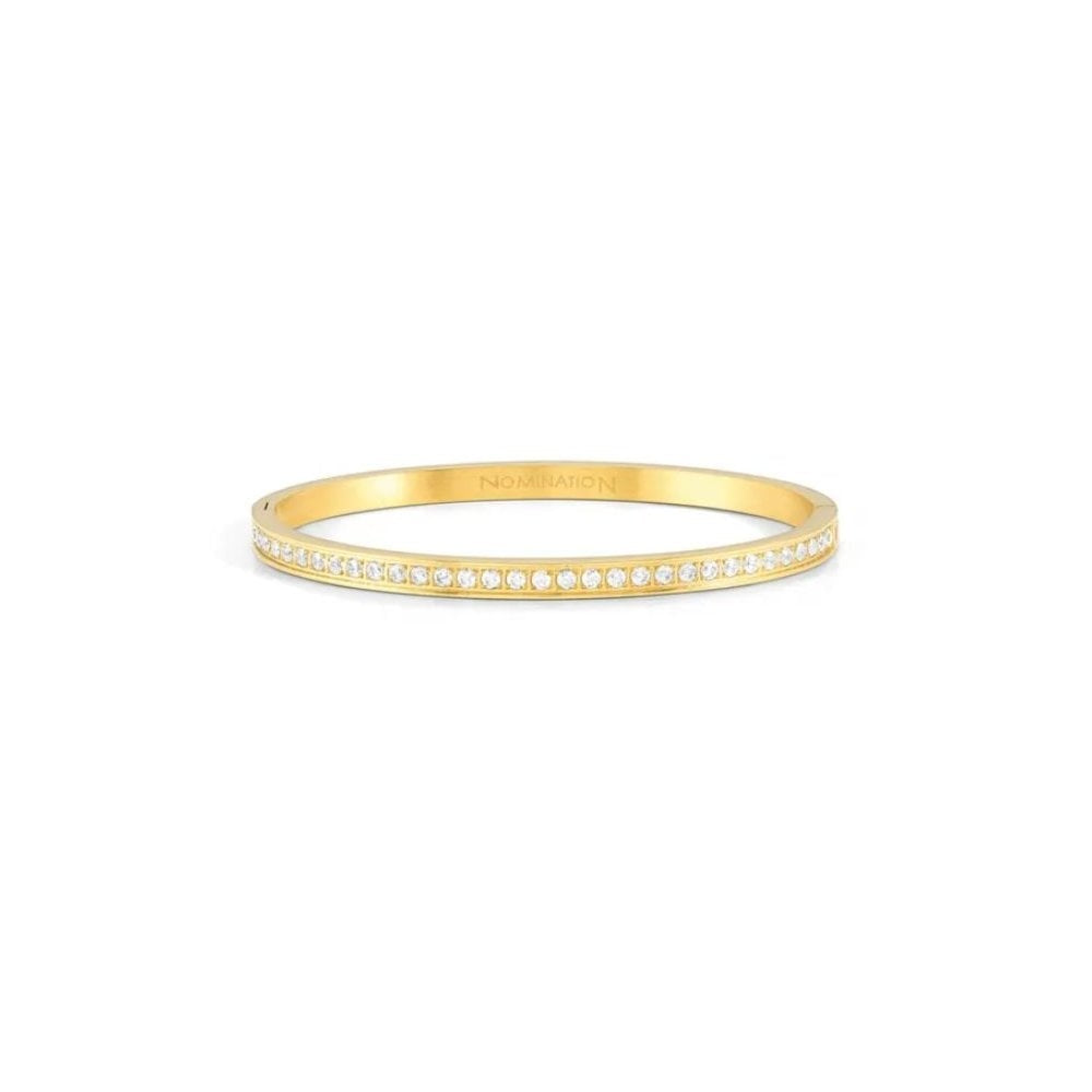 Pretty Bangles, Gold CZ Bangle 