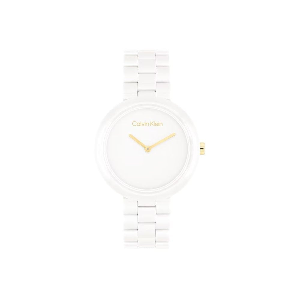 Pure Ladies White Ceramic Quartz Watch