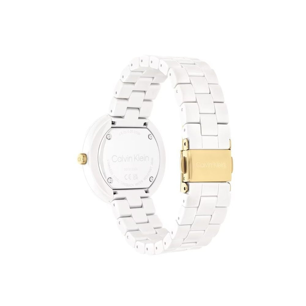 Pure Ladies White Ceramic Quartz Watch