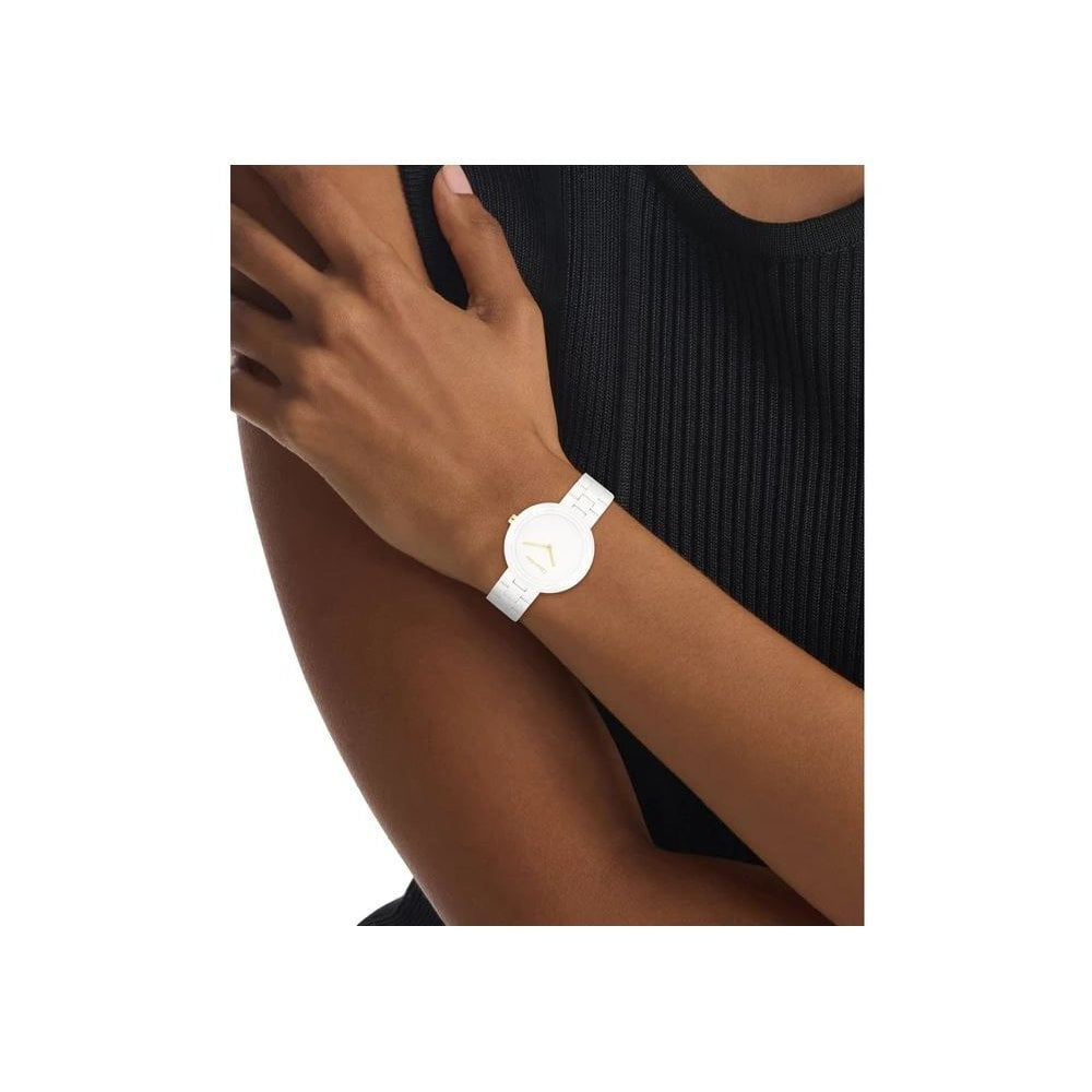 Pure Ladies White Ceramic Quartz Watch