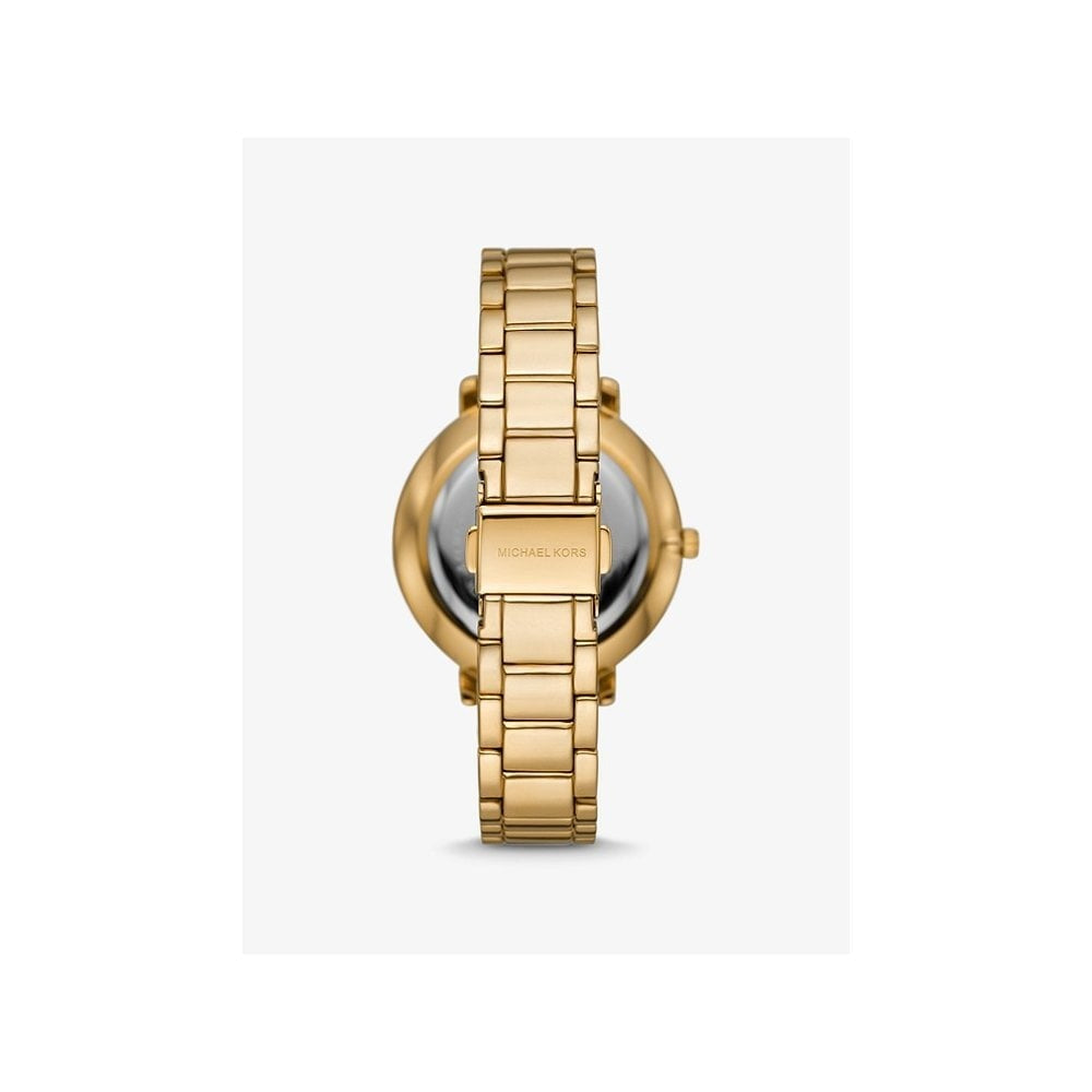 Pyper Pavé Gold-Tone Logo Watch