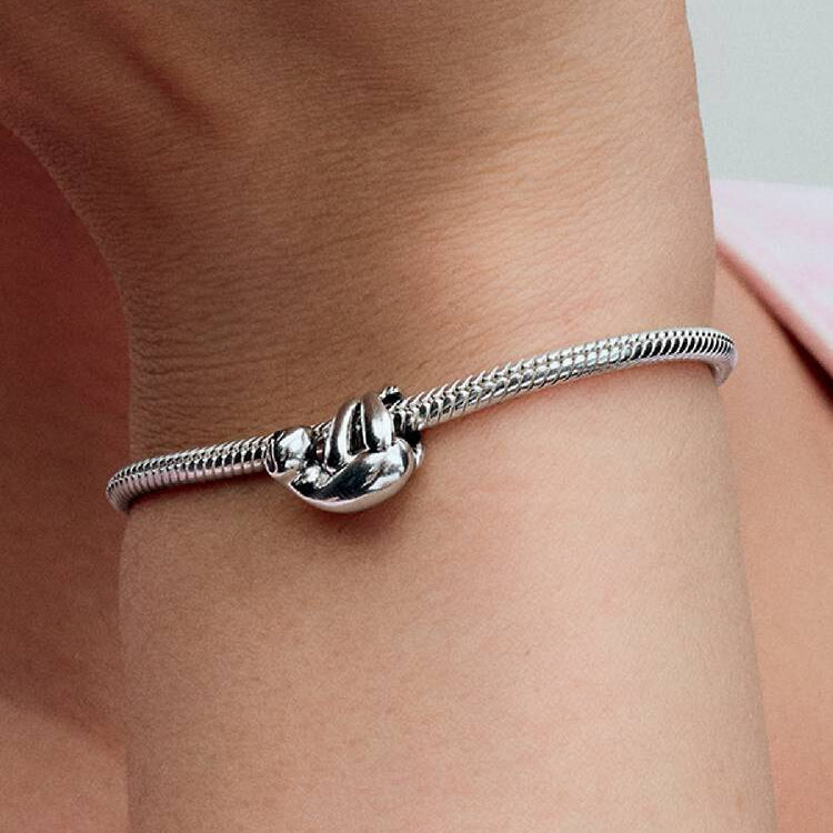 Hanging Sloth Pandora Charm