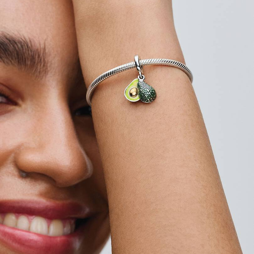 Avocado Double Dangle Pandora Charm