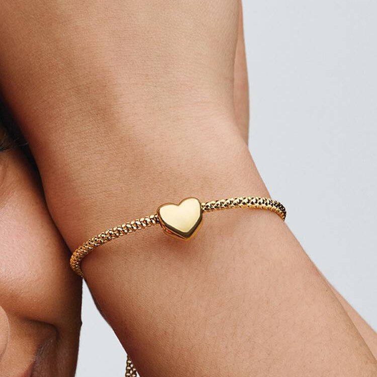 Be Love Engravable Heart Pandora Charm