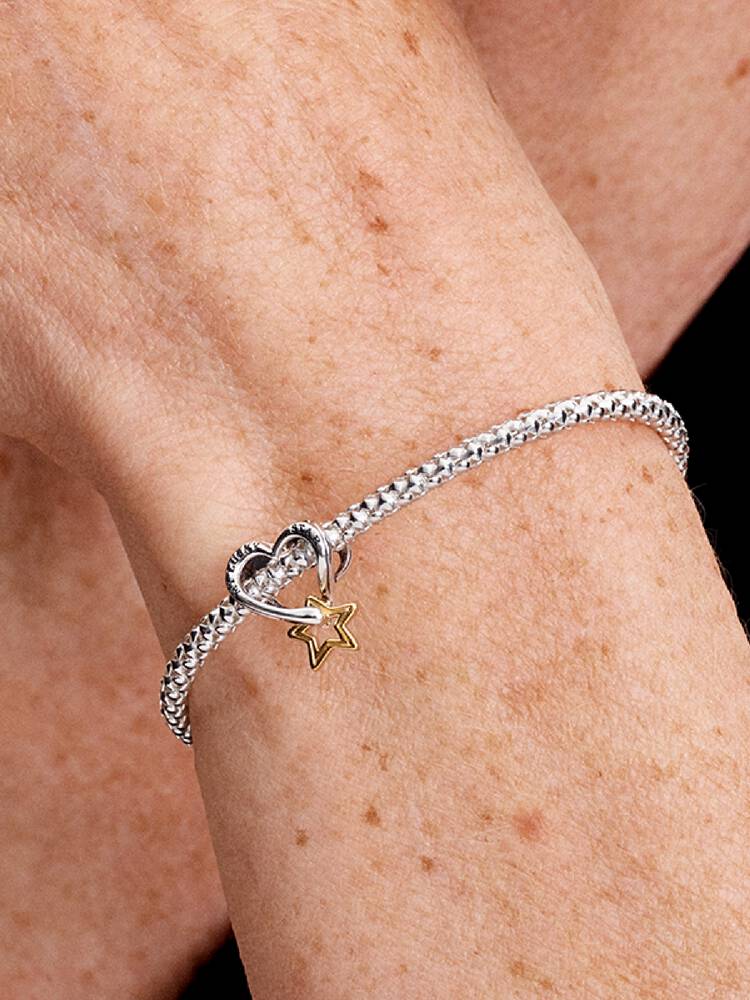 Lucky Star & Heart Pandora Charm