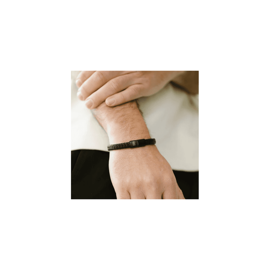 RILEY BLACK EDITION LEATHER BRACELET